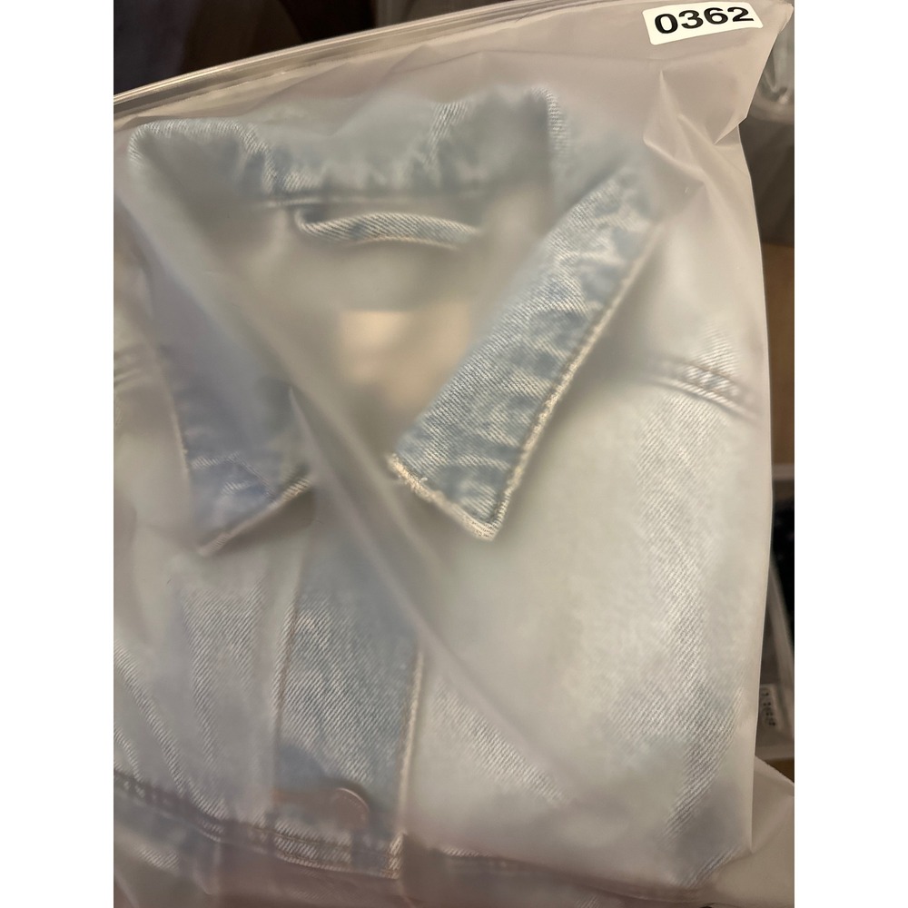 Universal Thread Light Blue Oversized Denim Jacket - Trucker Style - Women's Med - Picture 11 of 11